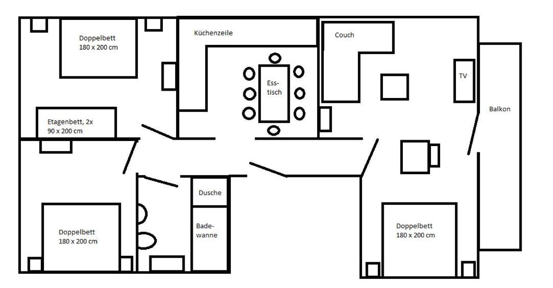 Ferienwohnung Glueckskinder 鲁斯特 外观 照片